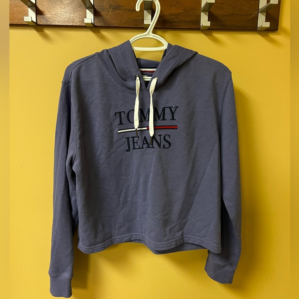 Tommy Hilfiger Tommy Jeans Cropped Hoodie - Picture 1 of 8
